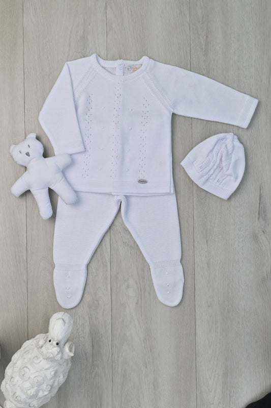 Hello Baby White Set