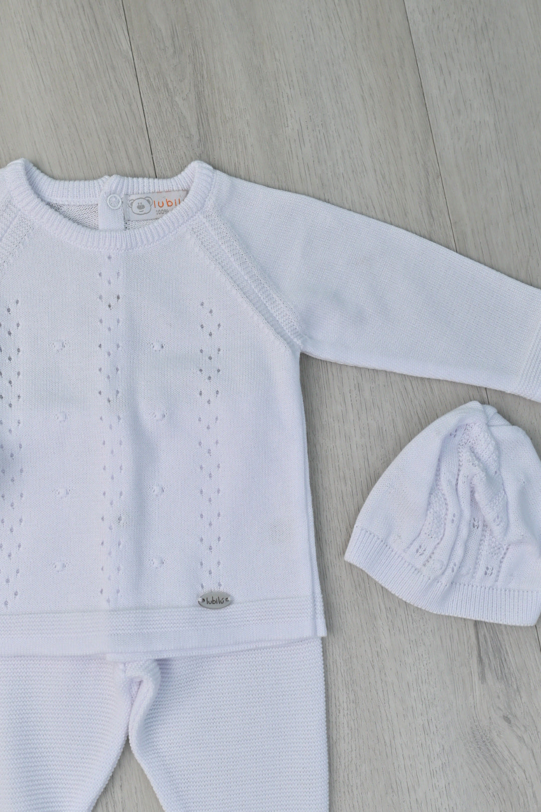 Hello Baby White Set