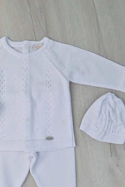 Hello Baby White Set