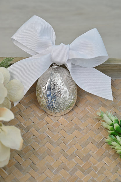 Virgen de Guadalupe Crib Medallion