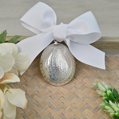 Virgen de Guadalupe Crib Medallion