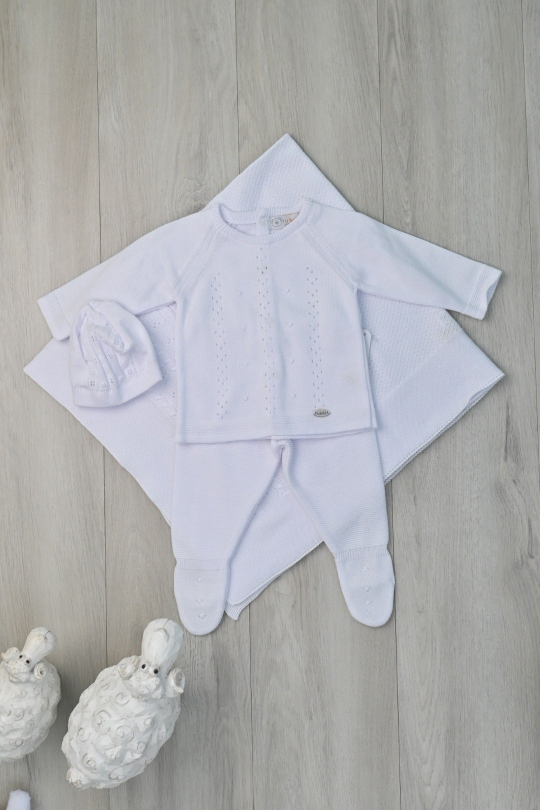Hello Baby White Set